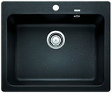 Granitni sudoper  Blanco Naya 6 u boji antracit pro ugradnja na radnu ploču