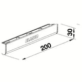 Nožno otvaranje pro sustavi kanti za otpad Blanco Select pro praktično otvaranje kante