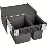 Ugradbeni kanta za otpad Blanco Select II s dvije posude i prednjim izvlačenjem pro za ormarić 60 cm