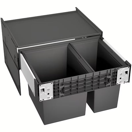 Ugradbeni kanta za otpad Blanco Select II s dvije posude i prednjim izvlačenjem pro za ormarić 60 cm