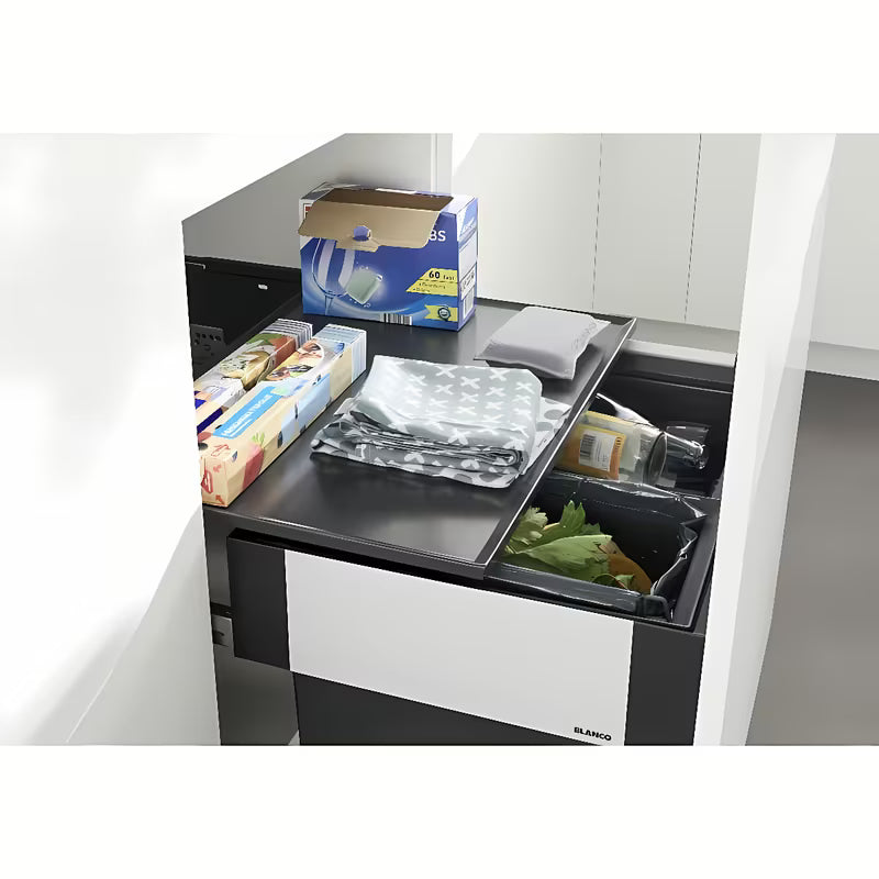 Ugradbeni kanta za otpad Blanco Select II s dvije posude i prednjim izvlačenjem pro za ormarić 60 cm