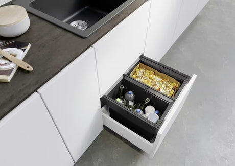 Blanco Flexon II Low kanta za otpad sortirni sustav za ladicu s aluminijskim okvirom