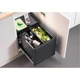 Sivi kanta za otpad Blanco sorter pro za kuhinjski ormarić s jednostavnom montažom