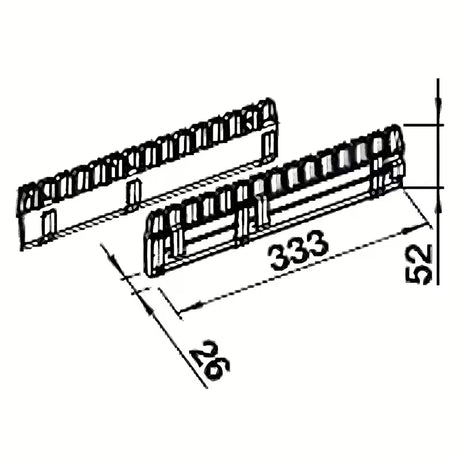 Držač pro držač vrećica Blanco Select Clip-On pro za kante za otpad od 15 l