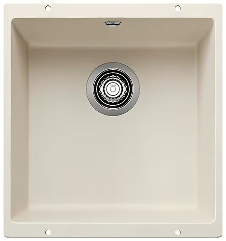 Blanco Rotan 400 U granitni kuhinjski jednostruki sudoper pro donja montaža u boji bijela soft