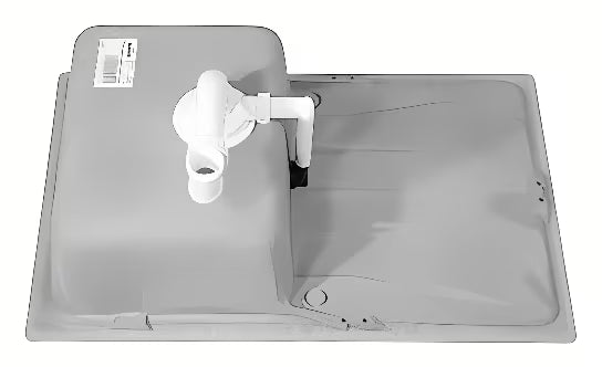 Granitni sudoper  Blanco Sona 45 S ocjeđivačem u boji vulkanski siva