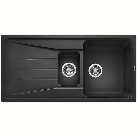 Granitni sudoper  Blanco Sona 6 S antracit s ocjednom plohom pro za ugradnju odozgo