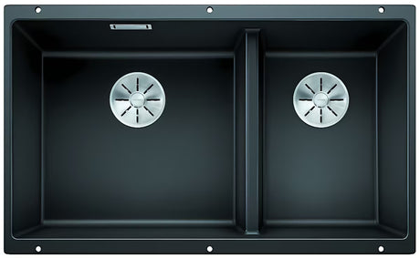 Blanco Subline 430/270 U granitni dvostruki sudoper pro donja montaža, antracit