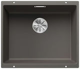 Blanco Subline 500 U granitni kuhinjski jednostruki sudoper pro donja montaža u boji vulkansko siva.