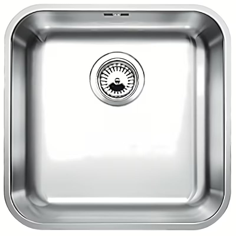 Blanco Supra 400-U inox kuhinjski jednostruki sudoper pro donja montaža, brušena površina