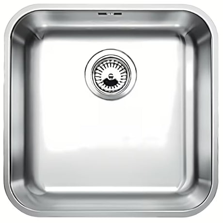 Blanco Supra 400-U inox kuhinjski jednostruki sudoper pro donja montaža, brušena površina