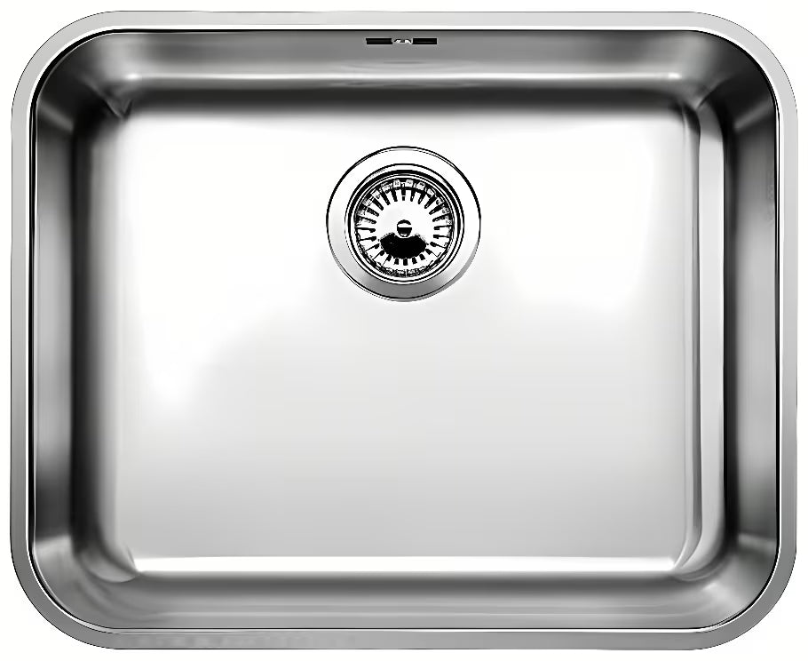 Inox kuhinjski jednostruki sudoper Blanco Supra 500-U s brušenom površinom pro donja montaža