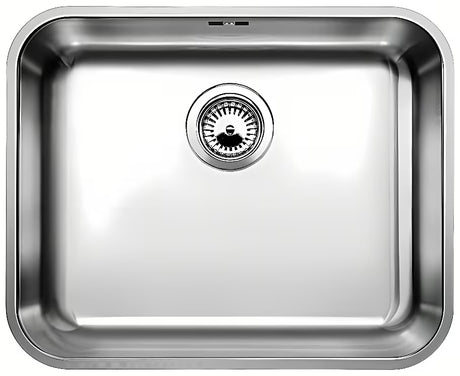Inox kuhinjski jednostruki sudoper Blanco Supra 500-U s brušenom površinom pro donja montaža