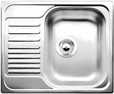 Inox sudoper  Blanco Tipo 45 s ocjednom plohom u izvedbi prirodni sjaj pro za ugradnju odozgo.