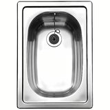 Inox kuhinjski jednostruki sudoper Blanco Top EE 3x4 pro za ugradnju odozgo, površina prirodni sjaj.
