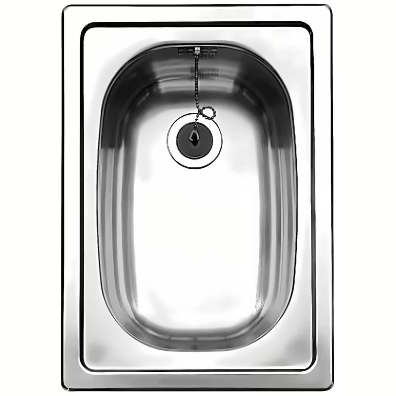 Inox kuhinjski jednostruki sudoper Blanco Top EE 3x4 pro za ugradnju odozgo, površina prirodni sjaj.