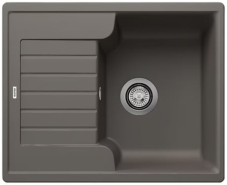 Granitni sudoper  Blanco Zia 40 S ocjednom plohom u boji vulkansko siva