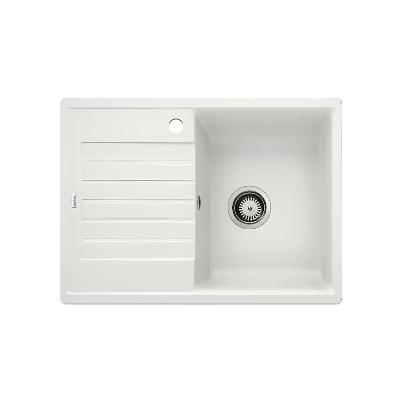 Bijeli granitni sudoper  Blanco Zia 45 S Compact s ocjeđivačem pro ugradnja odozgo
