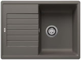 Blanco Zia 45 S granitni sudoper  s ocjeđivačem u boji vulkansko siva pro montaža na ploču