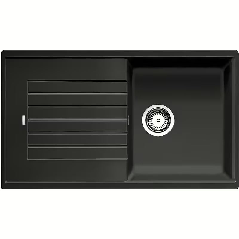 Granitni sudoper  Blanco Zia 5 S ocjednom plohom u boji antracit pro za ugradnju odozgo