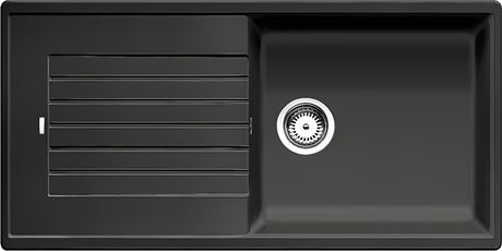 Blanco Zia XL 6 S granitni sudoper  s ocjeđivačem, antracit, za ugradnju odozgo