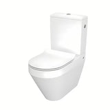 Cersanit Crea stojeća WC školjka kombi bez sustava za ispiranje s wc daskom soft Close u bijeloj boji