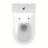 Cersanit Crea stojeća WC školjka kombi bez sustava za ispiranje s wc daskom soft Close u bijeloj boji