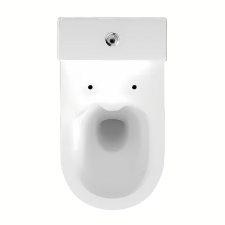 Cersanit Crea stojeća WC školjka kombi bez sustava za ispiranje s wc daskom soft Close u bijeloj boji