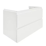 Cersanit Dormo viseća ormarić s keramičkim umivaonikom u bijelom sjaju 80x37,5x62 cm