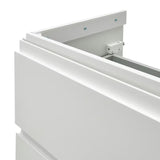 Cersanit Dormo viseća ormarić s keramičkim umivaonikom u bijelom sjaju 80x37,5x62 cm