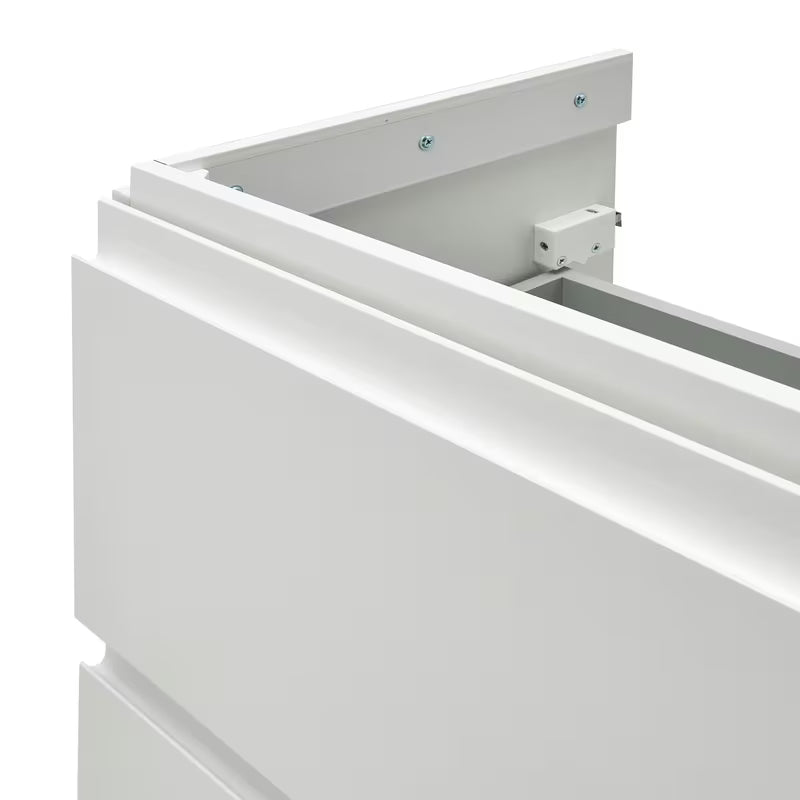 Cersanit Dormo viseća ormarić s keramičkim umivaonikom u bijelom sjaju 80x37,5x62 cm