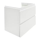 Cersanit Dormo viseća ormarić s keramičkim umivaonikom u bijelom sjaju 60x37,5x62 cm