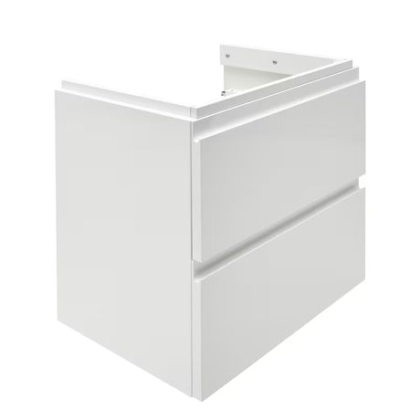 Cersanit Dormo viseća ormarić s keramičkim umivaonikom u bijelom sjaju 50x34,5x63 cm