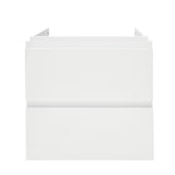 Cersanit Dormo viseća ormarić s keramičkim umivaonikom u bijelom sjaju 50x34,5x63 cm