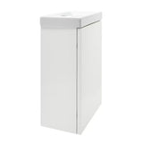 Cersanit Dormo viseća ormarić s keramičkim umivaonikom 40x21,5x64 cm u bijelom sjaju