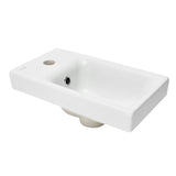 Cersanit Dormo viseća ormarić s keramičkim umivaonikom 40x21,5x64 cm u bijelom sjaju