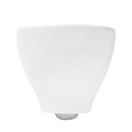 Bijeli viseća WC školjka Cersanit Dormo s bezrubnim izvedbom i daskom soft Close