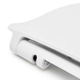 Bijeli viseća WC školjka Cersanit Dormo s bezrubnim izvedbom i daskom soft Close