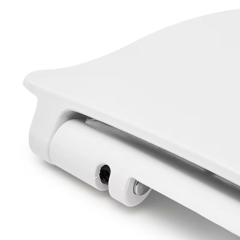 Bijeli viseća WC školjka Cersanit Dormo s bezrubnim izvedbom i daskom soft Close