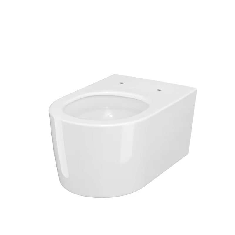 Bijeli viseća WC školjka Cersanit Inverto s vrtložnim ispiranjem i daskom soft Close