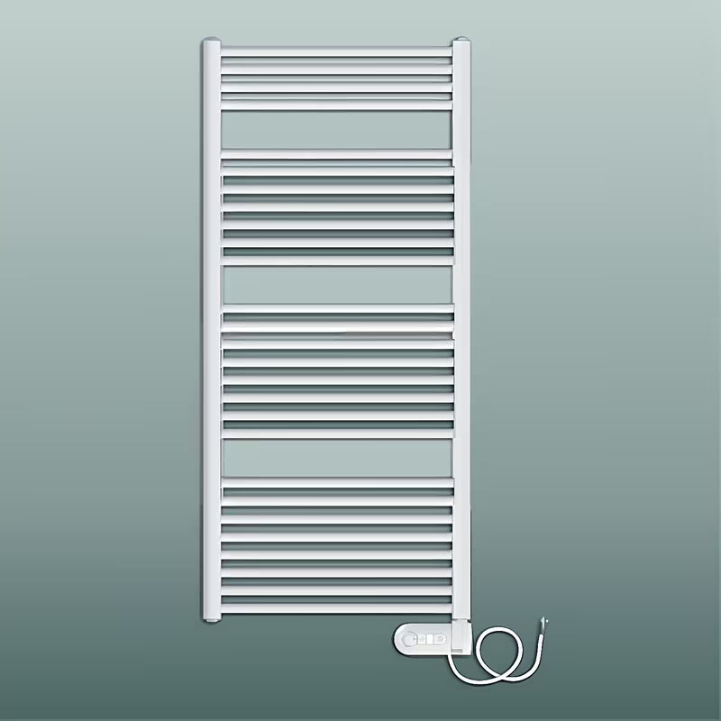 Električni radijator Elvl KDE 60x94 cm u bijeloj boji s integriranim regulatorom sobne temperature