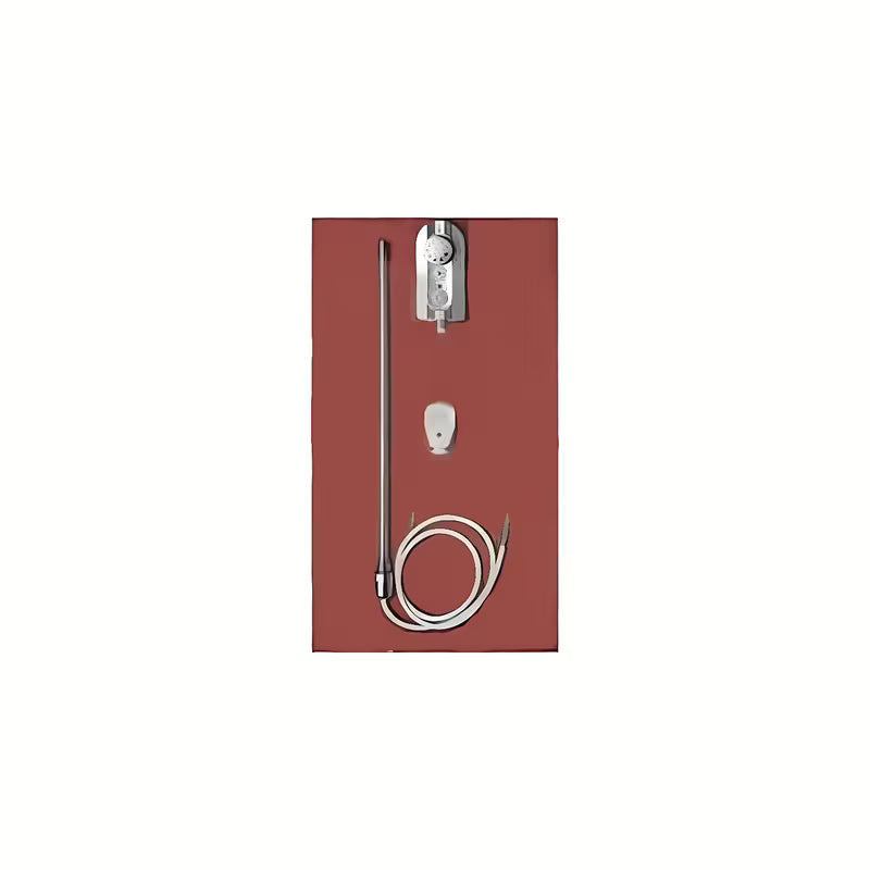 Električni grijač za radijator Elvl u metalik srebrnoj izvedbi s regulatorom sobne temperature