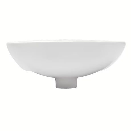 Bijeli keramički mali umivaonik Fayans Neo 40x32 cm s otvorom pro za slavinu u sredini