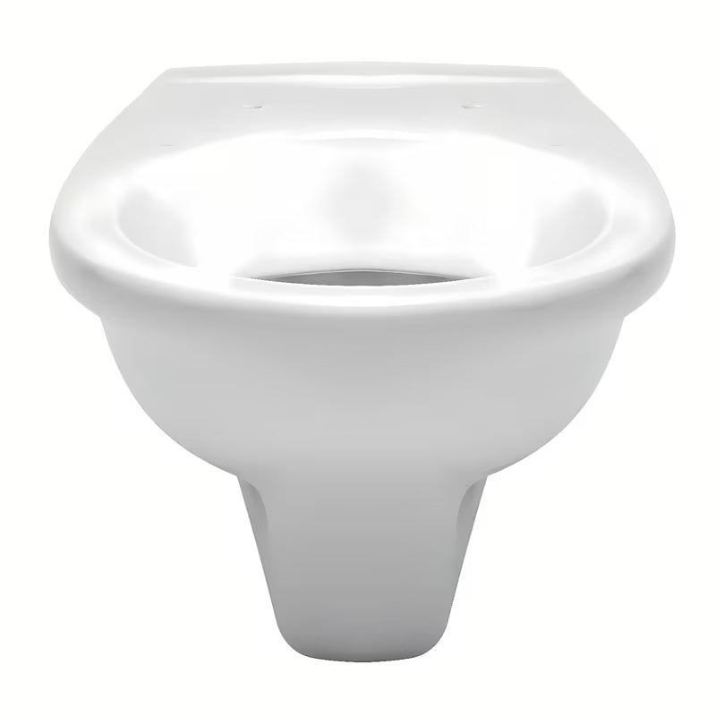 Bijele viseća WC školjka Fayans Neo od izdržljive sanitarne keramike sa stražnjim odvodom i štedljivim DualFlush ispiranjem.