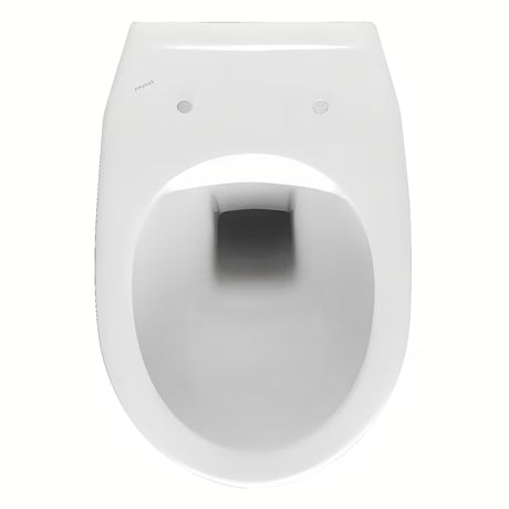 Bijeli viseća WC školjka Fayans Neo bez sustava za ispiranje sa stražnjim odvodom