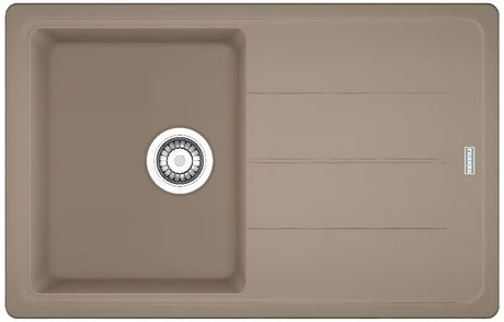 Granitni sudoper  Franke Basis s reverzibilnom ocjednom plohom u boji kašmir, 780×500 mm.