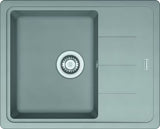 Granitni sudoper  Franke BFG 611-62 s reverzibilnim ocjeđivačem u boji aluminium