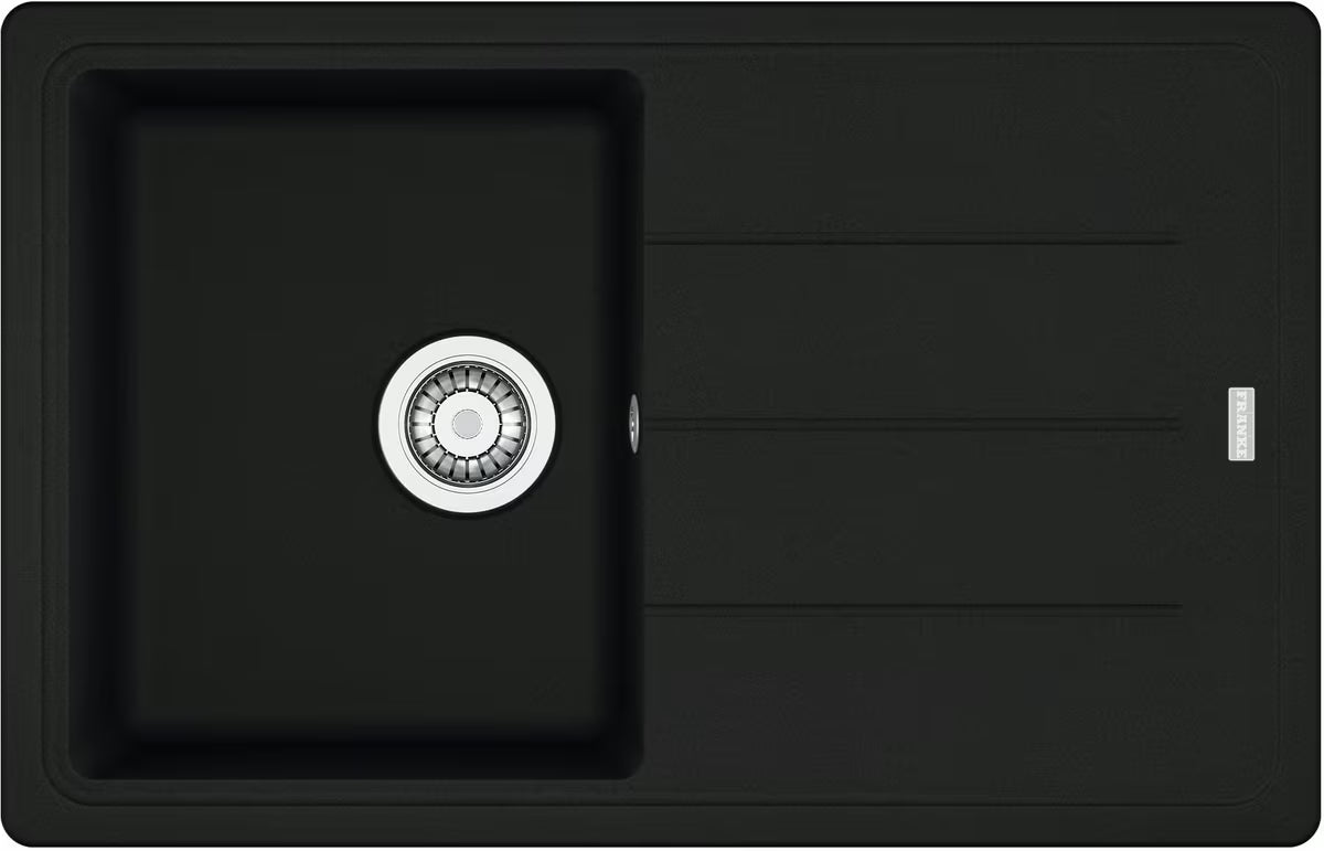 Franke BFG 611-78 granitni sudoper  s reverzibilnom ocjednom plohom pro ugradnja na radnu ploču.