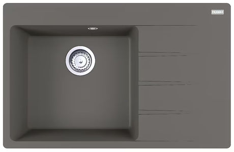 Granitni sudoper  Franke CNG 611-78 s ocjeđivačem desno u boji aluminium