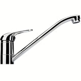 Kromirana jednoručna baterija stojeća miješalica za sudoper Franke s okretnim izljevom 360°.